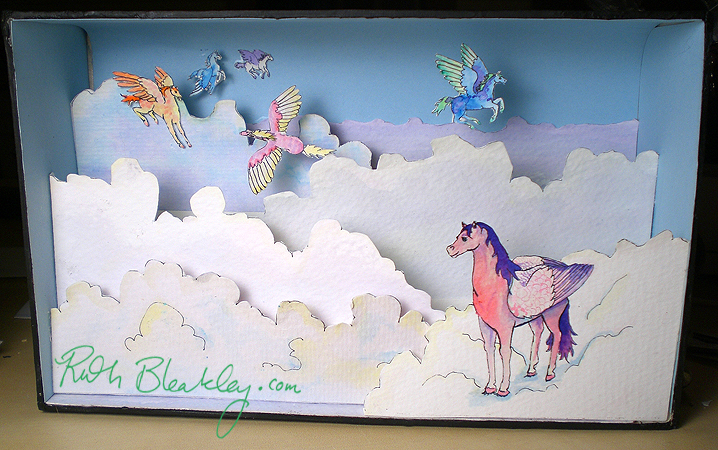 Pegasus Diorama – Ruth Bleakley's Studio