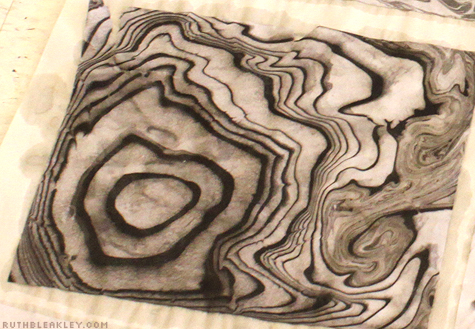 Suminagashi Art Kit: The Japanese Art of Paper Marbling
