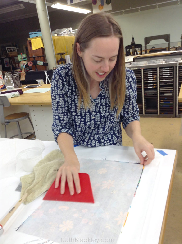 Book Cloth Workshop in Asheville and Cape Cod Shibori Journals – Ruth ...