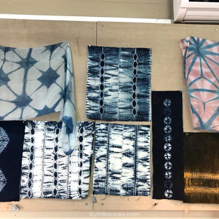 Shibori Tie Dye Class with Jane Callender at Aya Fiber Studio – Ruth ...