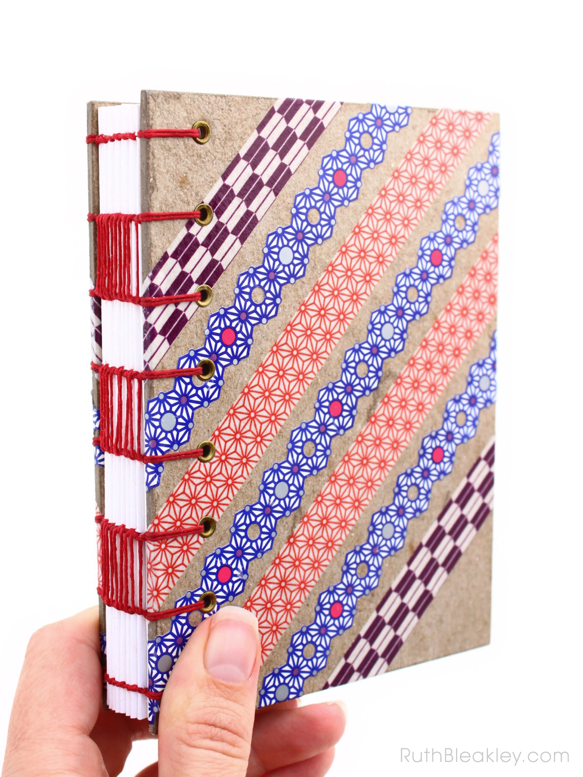 Quirky Kits Ideas Blog: Book binding with washi tape