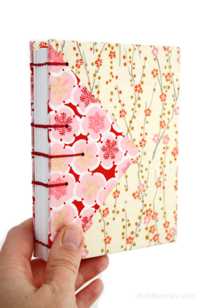 Cherry Blossom Twin Journals Made With Chiyogami Paper Ruth Bleakley